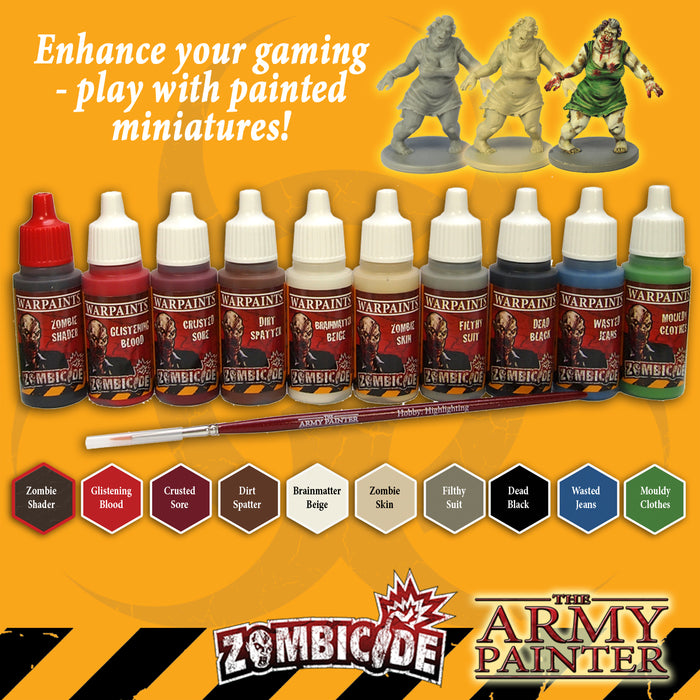 The Army Painter Warpaints: Zombicide Core Paint Set