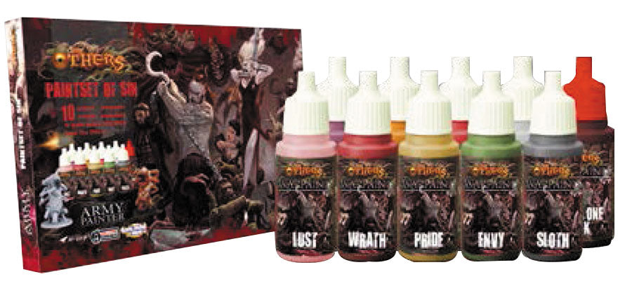 The Army Painter Warpaints: The Others Paint Set of Sin
