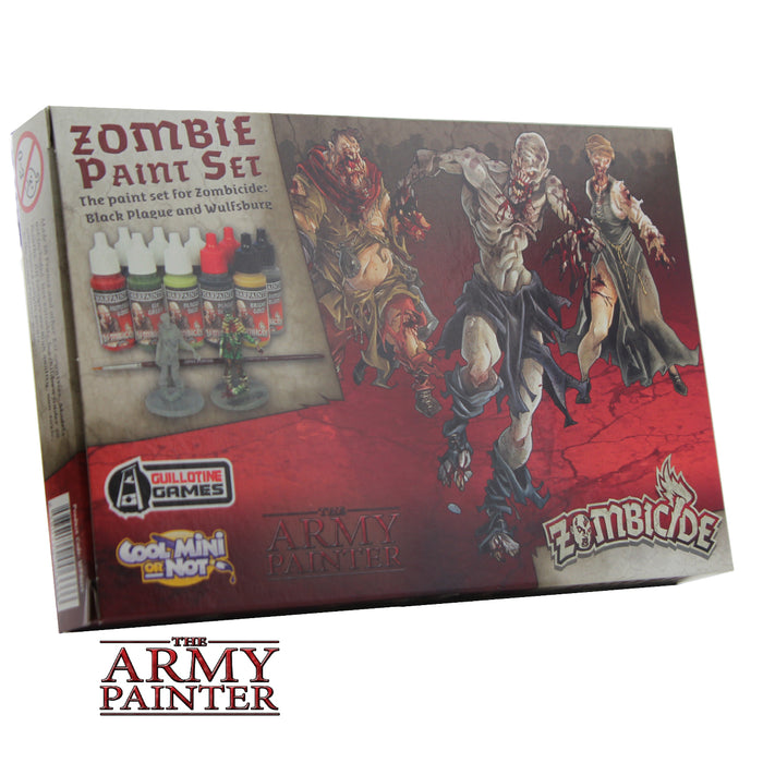 The Army Painter Warpaints: Zombicide Black Plague Paint Set
