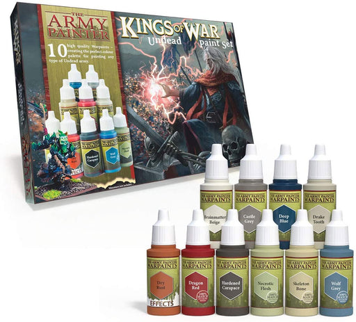 The Army Painter Warpaints: Kings of War Undead Paint Set - 10 Warpaints
