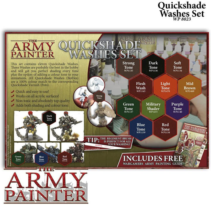 Army Painter Warpaints: Quickshade Washes Set