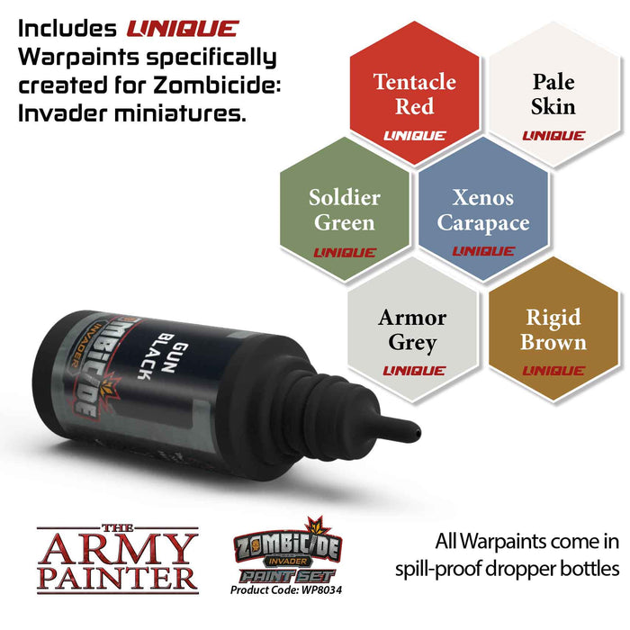 The Army Painter Warpaints - Zombicide - Invader Paint Set