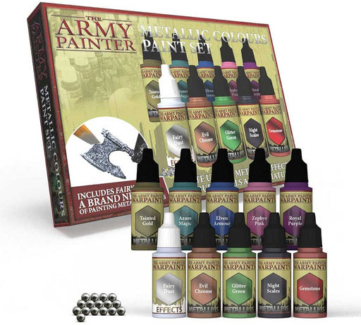 The Army Painter Warpaints: Metallic Colours Paint Set