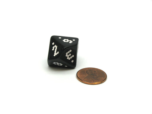 The Dice Lab OptiDice D10 (00-90), 1 Piece - Black