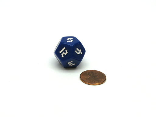 The Dice Lab OptiDice D12, 1 Piece - Blue