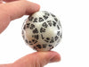 D120 Disdyakis Triacontahedron The Dice Lab 120 Sided Dice - Glow in the Dark White