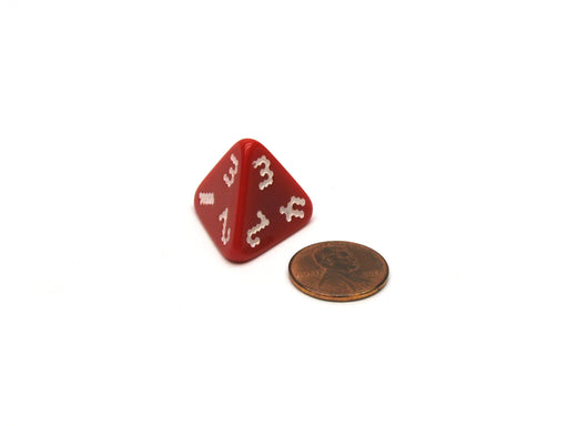 The Dice Lab OptiDice D4, 1 Piece - Red