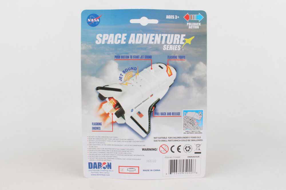 Space Shuttle Pullback Toy Endeavour