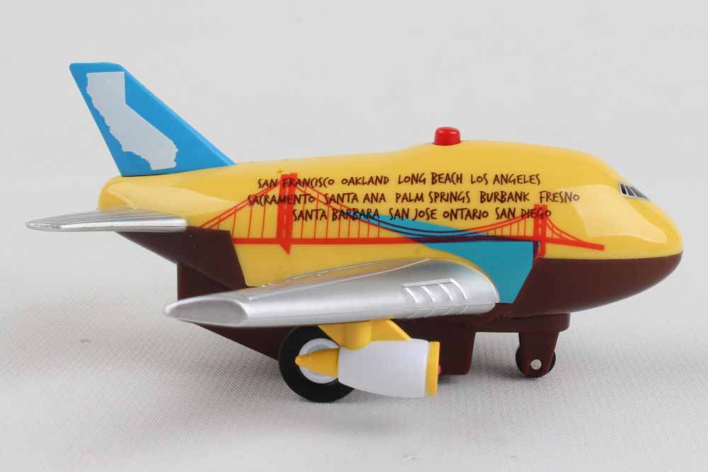 California Pullback Toy with Light and Sound