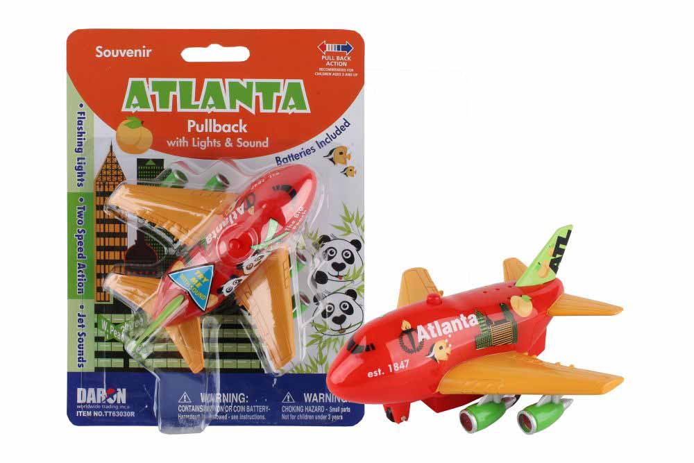 Atlanta Pullback Toy with Lights & Sound