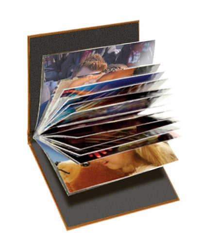 Chevron Series: Mini Photo Album - Rainbow