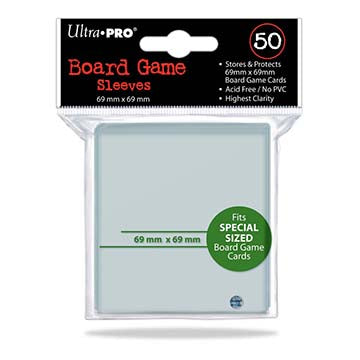 Board Game Sleeves: 69x69mm (50)