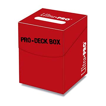 Pro 100+ Deck Box: Red