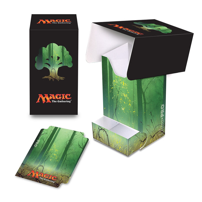 Magic the Gathering Mana Series 5 Forest Full View Deck Box with Tray