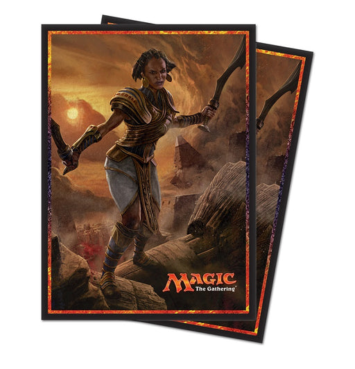 MTG: Hour of Devastation v3 Samut, the Tested Deck Sleeves (80)