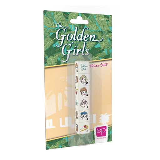 Set of 6 D6 Pop Culture Dice - The Golden Girls