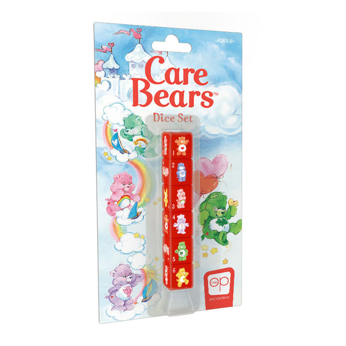 Set of 6 D6 Pop Culture Dice - Care Bears