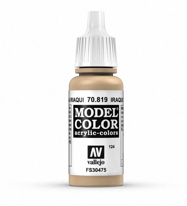 Acrylicos Vallejo Model Color Hobby Paint (17ml) - Iraqui Sand