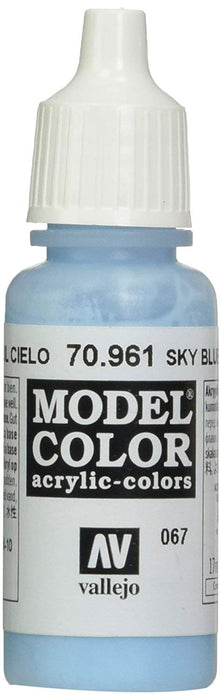 Acrylicos Vallejo Model Color Hobby Paint (17ml) - Sky Blue