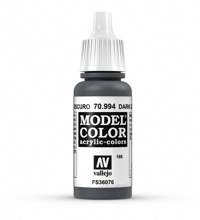 Acrylicos Vallejo Model Color Hobby Paint (17ml) - Dark Grey