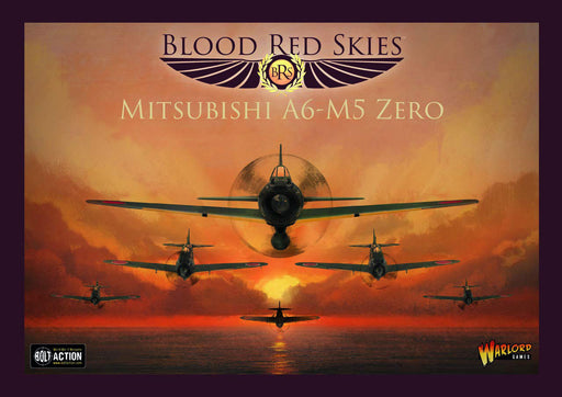 Warlord Games Blood Red Skies - Japanese Mitsubishi A6-M5 Zero (6 Planes)