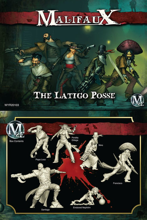 Malifaux Guild Perdita - The Latigo Posse Box Set (6) #20103 Unpainted Plastic