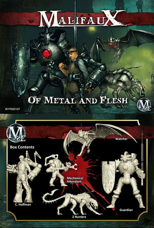 Malifaux Guild Of Metal and Flesh Box Set (6) #20107 Unpainted Plastic Miniature