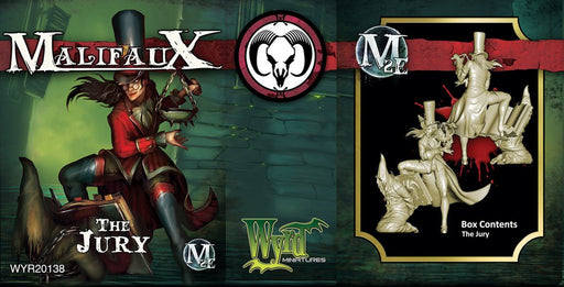 Malifaux Guild The Jury #20138 Unpainted Plastic Miniature Figure