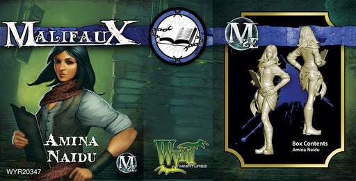 Malifaux Arcanists Amina Naidu #20347 Unpainted Plastic Miniature Figure