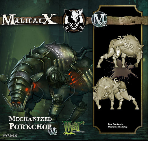 Malifaux: Gremlins Mechanized Porkchop (1 Pc) #20633 Unpainted Plastic Miniature