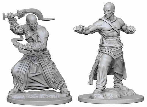 Pathfinder Deep Cuts Unpainted Miniatures: (W1) Human Male Monk