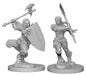 Pathfinder Deep Cuts Unpainted Miniatures: (W1) Half-Orc Female Barbarian