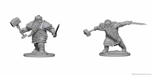 D&D Nolzur's Marvelous Unpainted Miniatures (W1) Dwarf Male Fighter