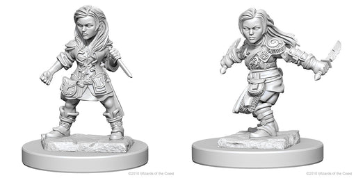 WizKids Nolzur's Marvelous Unpainted Minis - Female Halfling Rogue