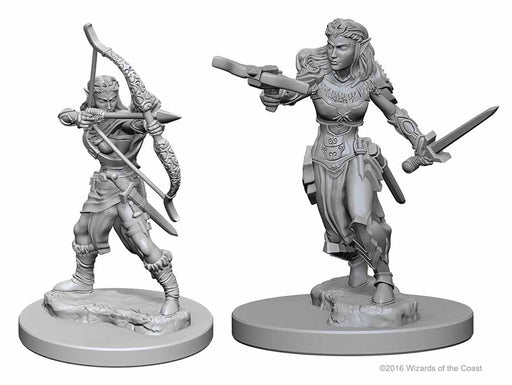 D&D Nolzur's Marvelous Unpainted Miniatures (W1) Elf Female Ranger
