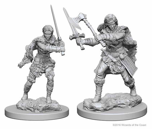 D&D Nolzur's Marvelous Unpainted Miniatures (W1) Human Female Barbarian