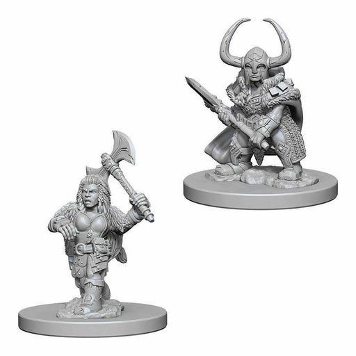 D&D Nolzur's Marvelous Unpainted Miniatures (W4) Dwarf Female Barbarian