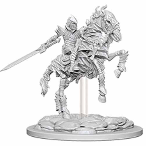 Pathfinder Deep Cuts Unpainted Miniatures: (W5) Skeleton Knight on Horse