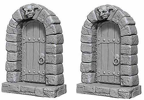 WizKids Deep Cuts Unpainted Miniatures: (W5) Doors