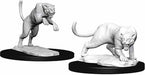 D&D Nolzur's Marvelous Unpainted Miniatures (W6) Panther & Leopard