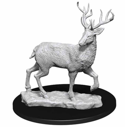 WizKids Deep Cuts Unpainted Miniatures: (W7) Stag
