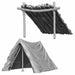 WizKids Deep Cuts Unpainted Miniatures: (W10) Tent & Lean-To