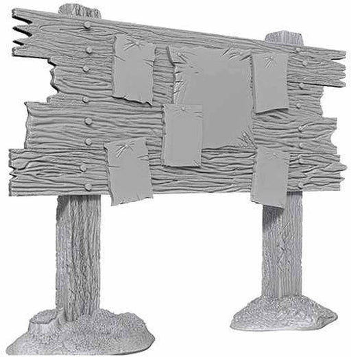 WizKids Deep Cuts Unpainted Miniatures: (W10) Bounty Board