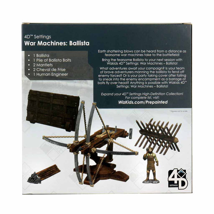 WizKids 4D Settings: War Machines: Ballista - Painted Tabletop RPG Accessory