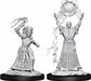 D&D Nolzur's Marvelous Unpainted Miniatures (W12) Drow Mage & Drow Priestess