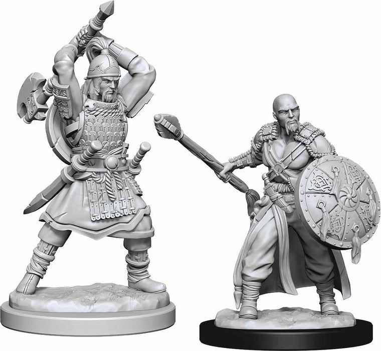 D&D Nolzur's Marvelous Unpainted Miniatures (W13) Human Barbarian Male
