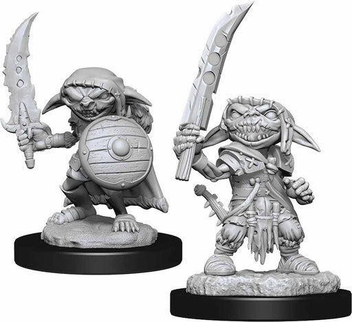 Pathfinder Deep Cuts Unpainted Miniatures: (W13) Goblin Fighter Male