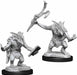 Magic the Gathering Unpainted Miniatures: (W1) Goblin Guide & Goblin Bushwhacker