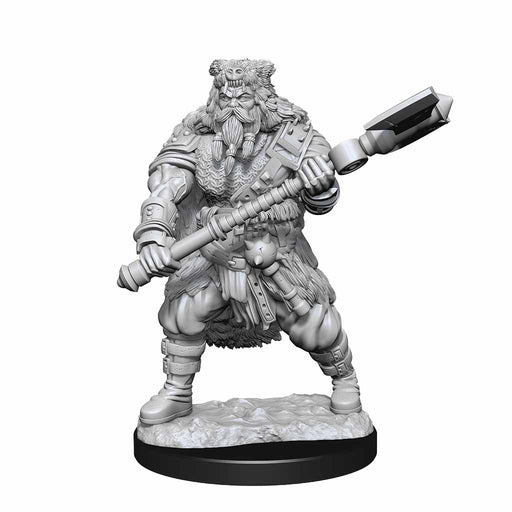 D&D Nolzur's Marvelous Unpainted Miniatures (W14) Human Barbarian Male