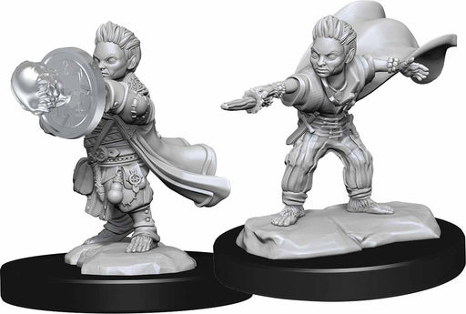 Pathfinder Deep Cuts Unpainted Miniatures: (W14) Halfling Wizard Male